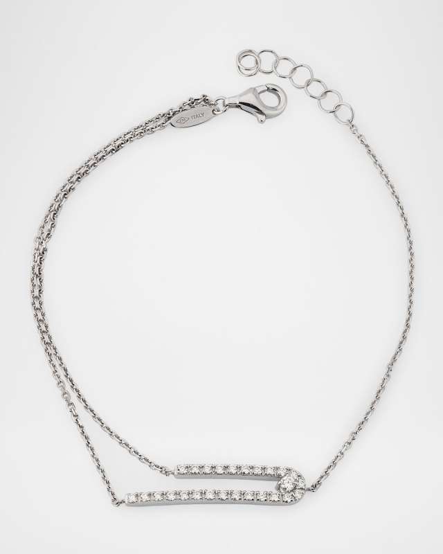 18K White Gold Anima Diamond Bracelet